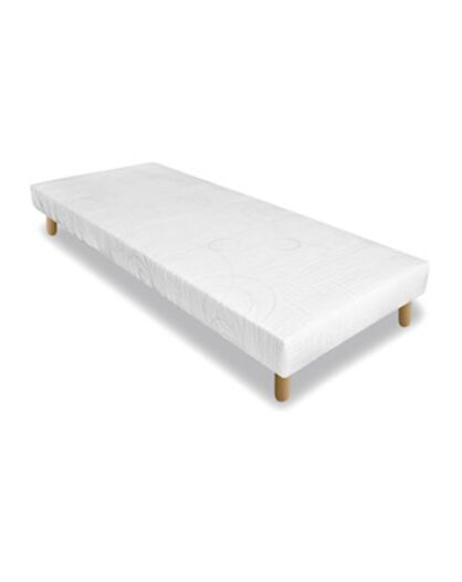 Sommier Encadrement Top Confort blanc - 90x200 cm